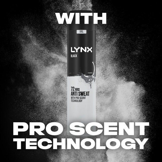 Lynx Black Anti-Perspirant Deodorant   250ml
