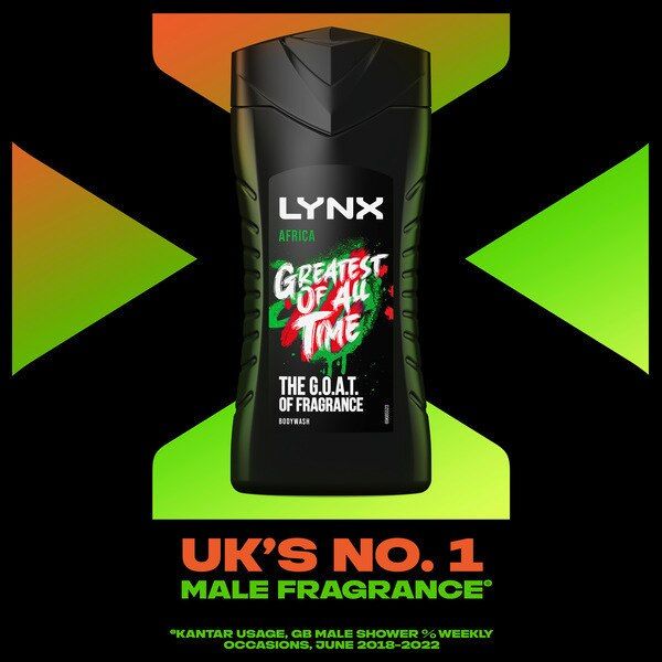 Lynx Bodywash Shower Gel Africa 225ml