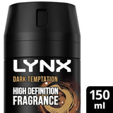 Lynx Deodorant Aerosol Body Spray Dark Temptation 150ml