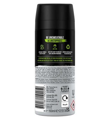 Lynx Epic Fresh Grapefruit &amp;amp; Tropical Pineapple Scent Antiperspirant Deodorant Spray 150ml