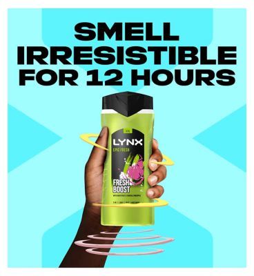 Lynx Epic Fresh Grapefruit &amp;amp; Tropical Pineapple Scent Shower Gel 500ml