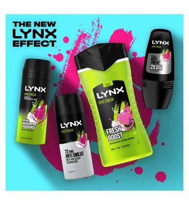 Lynx Epic Fresh Grapefruit &amp;amp; Tropical Pineapple Scent Shower Gel 500ml