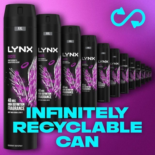 Lynx Excite Deodorant Bodyspray   250ml