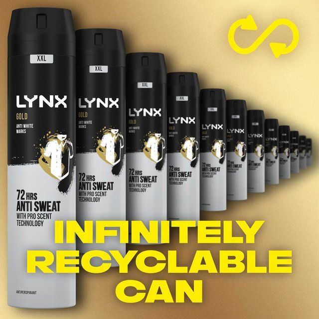 Lynx Gold Anti-Perspirant Deodorant   250ml