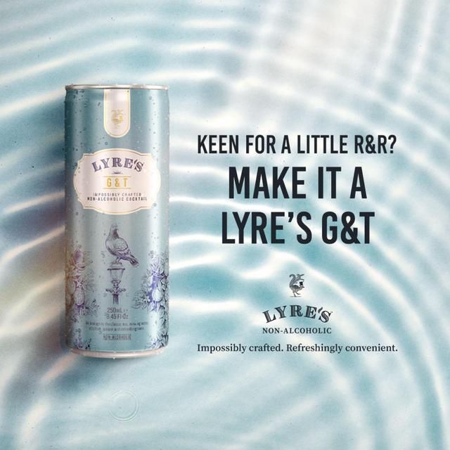 Lyre's G&amp;amp;T   4 x 250ml