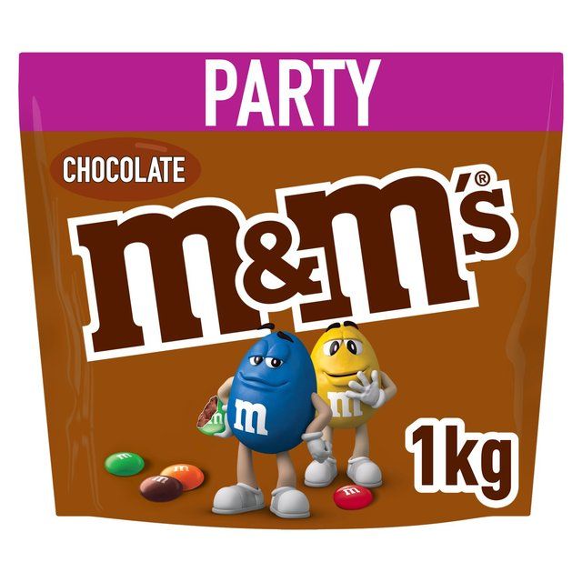 M&amp;amp;M's Milk Chocolate Party Mix Bulk Snack Bag   1kg