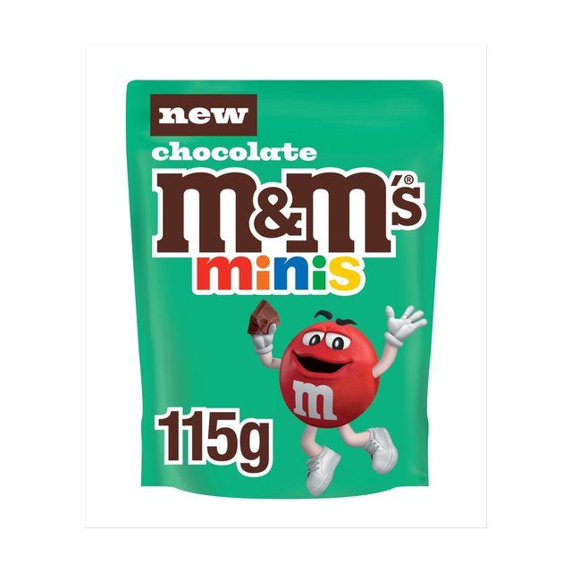 M&amp;amp;M's Minis Milk Chocolate Bites Pouch Bag   115g