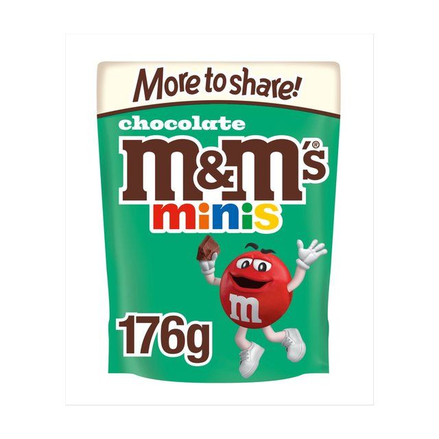 M&amp;amp;M's Minis Milk Chocolate More to Share Pouch Bag   176g