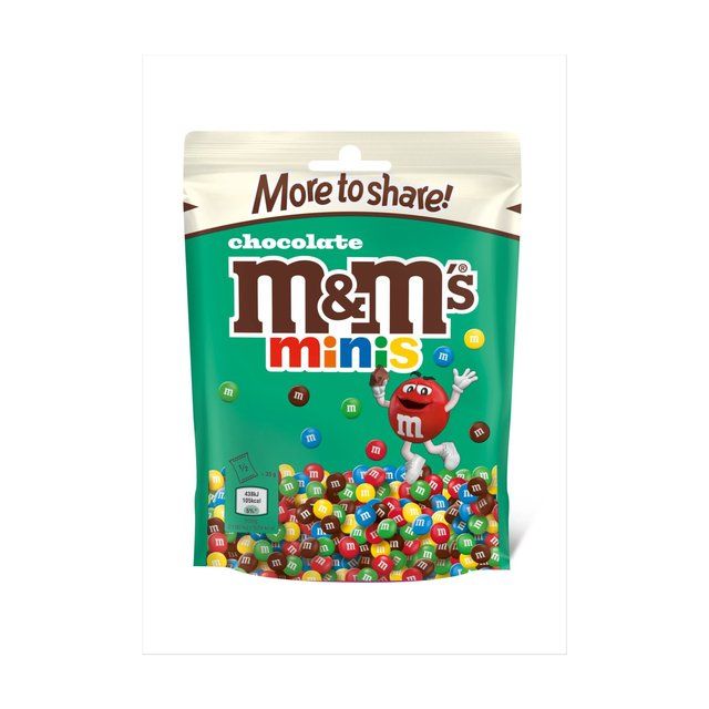 M&amp;amp;M's Minis Milk Chocolate More to Share Pouch Bag   176g