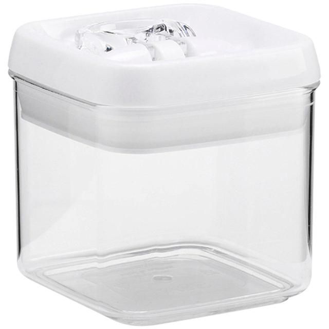 M&amp;amp;S 0.5L Square Flip-Tight Food Storage One Size White Mix