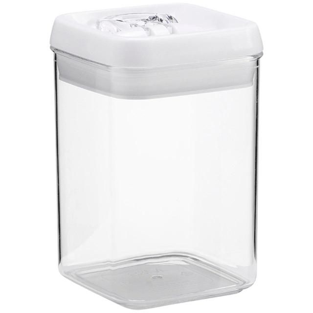 M&amp;amp;S 0.8L Rectangular Flip-Tight Food Storage One Size White Mix