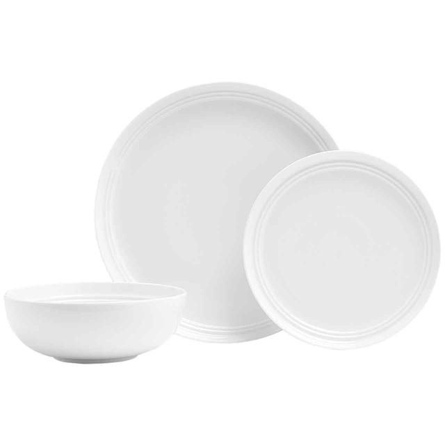 M&amp;amp;S 12 Piece Marlowe Dinner Set White