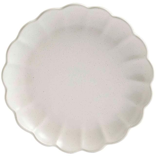 M&amp;amp;S 12 Piece Scallop Dinner Set  Natural   12 per pack