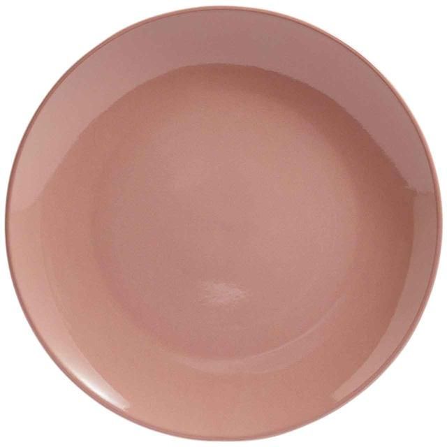 M&amp;amp;S 12 Piece Stoneware Dinner Set Pink   12 per pack
