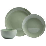 M&amp;amp;S 12 Piece Stoneware Dinner Set Sage   12 per pack