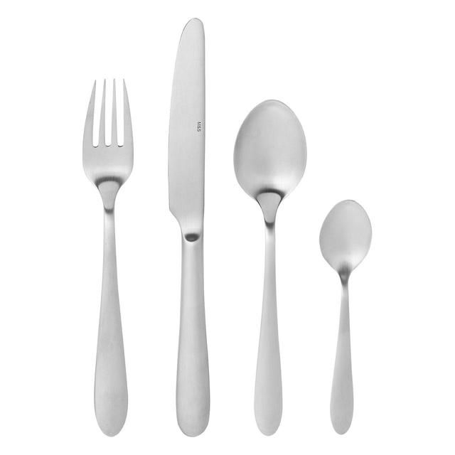 M&amp;amp;S 16 Piece Maxim Brushed Cutlery Set
