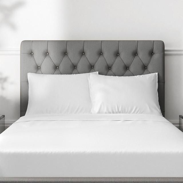 M&amp;amp;S 2 Pack Comfortably Cool Tencel Rich Pillowcases 'One Size White