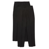 M&amp;amp;S 2pk Black Skinny Leg School Trousers 4-13 Years