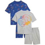 M&amp;amp;S 2pk Gaming Shorts 7-11 Years Grey