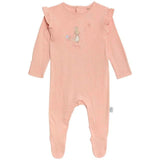 M&amp;amp;S 2pk Peter Rabbit Sleepsuits 0-3 Months Pink