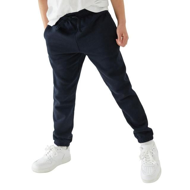 M&amp;amp;S 2pk Regular Fit School Joggers 4-10 Years Navy