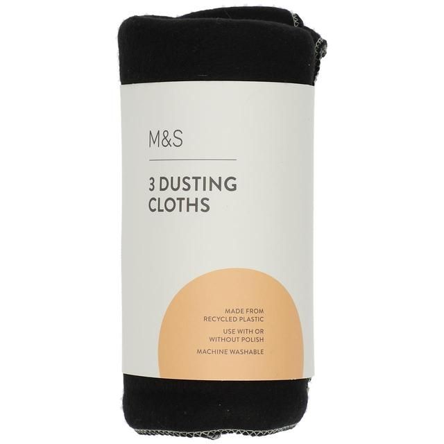 M&amp;amp;S 3 Dusting Cloths   3 per pack