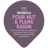 M&amp;amp;S 4 Nut &amp;amp; Flame Raisin Granola Pot   70g