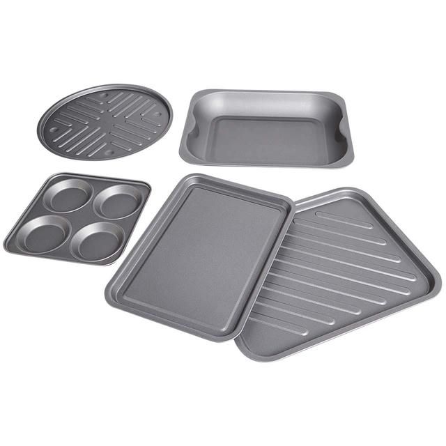 M&amp;amp;S 5 Piece Aluminium Roasting Set   5 per pack