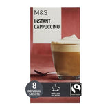M&amp;amp;S 8 Instant Cappuccino Sachets   124g