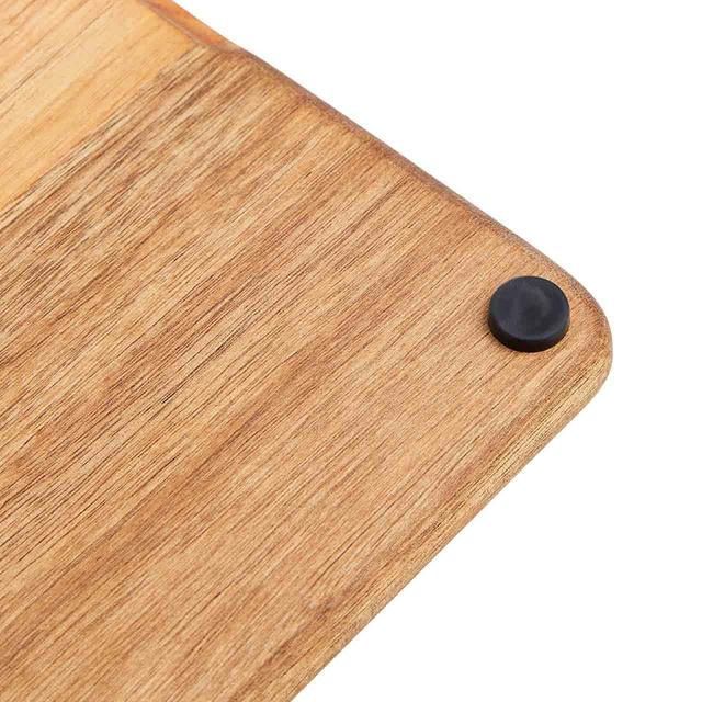 M&amp;amp;S Acacia Chopping Board with Silicone Feet Wood