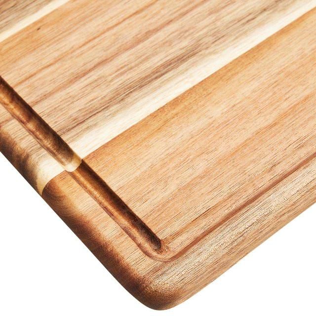 M&amp;amp;S Acacia Chopping Board with Silicone Feet Wood
