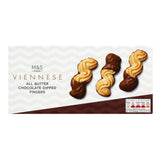 M&amp;amp;S All Butter Viennese Milk Chocolate Dipped Fingers   135g