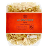 M&amp;amp;S Alphabet Pasta   500g