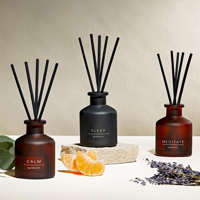 M&amp;amp;S Apothecary Set of 3 Mini Diffusers Gift Set One Size Amber