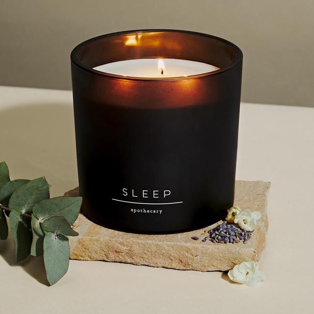 M&amp;amp;S Apothecary Sleep 3 Wick Candle Grey