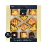 M&amp;amp;S Assorted Baklava Selection   12 per pack