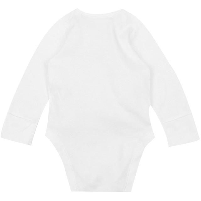 M&amp;amp;S Baby Cotton Long Sleeve Bodysuits 7 Pack White