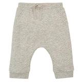 M&amp;amp;S Baby Cotton Rich Plain Joggers 0-3 Years Grey Marl