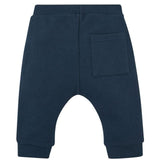 M&amp;amp;S Baby Cotton Rich Plain Joggers 0-3 Years Navy