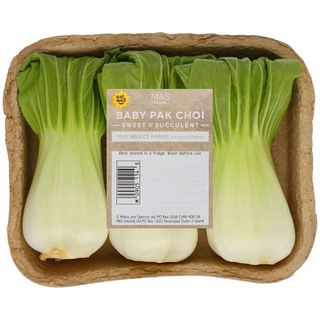 M&amp;amp;S Baby Pak Choi   90g