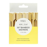 M&amp;amp;S Bamboo Skewers   50 per pack