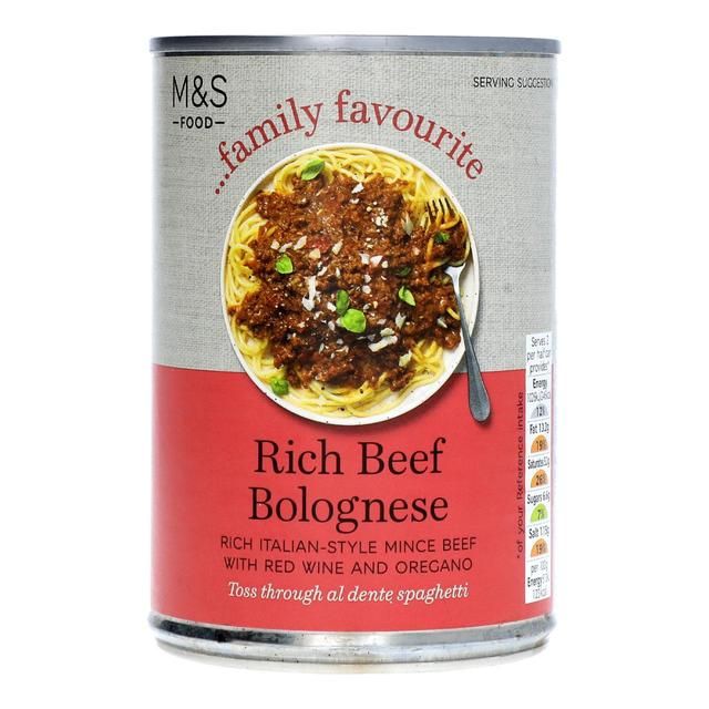 M&amp;amp;S Beef Bolognese   400g