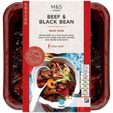 M&amp;amp;S Beef with Black Bean Sauce   350g