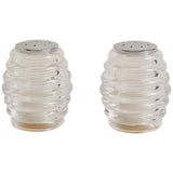 M&amp;amp;S Beehive Salt and Pepper Shakers Clear