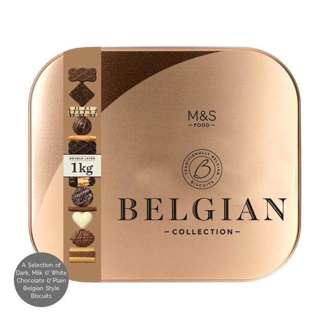 M&amp;amp;S Belgian Biscuit Collection   1kg