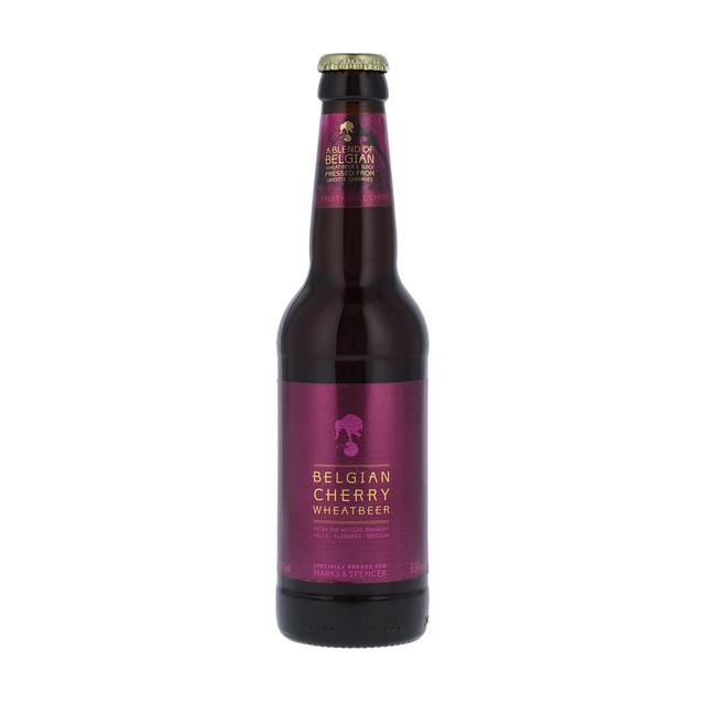 M&amp;amp;S Belgian Cherry Wheat Beer   330ml