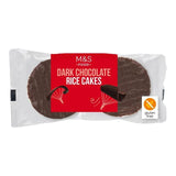 M&amp;amp;S Belgian Dark Chocolate Rice Cakes   102g