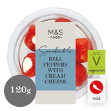 M&amp;amp;S Bell Peppers with Cream Cheese   120g