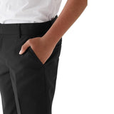 M&amp;amp;S Boys Black Super Skinny Leg Stretch Trs 3-14 Y Black