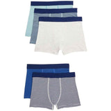 M&amp;amp;S Boys Cotton with Stretch Striped Trunks 6-12 Years 5 Pack